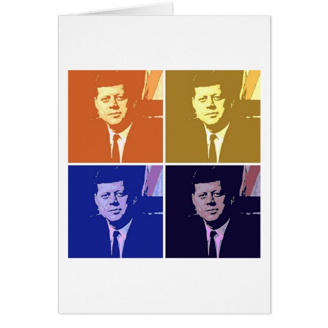 Cartão John F Kennedy (Frente)