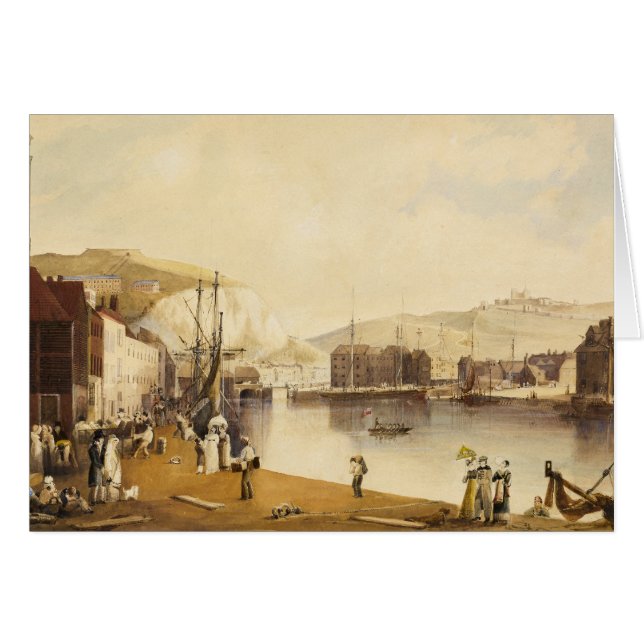 Cartão John Gendall - Dover Harbor (Frente Horizontal)