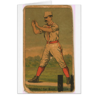 Cartão John Morrill, Boston Beaneaters