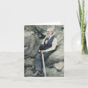 Cartão John Muir - Escritor