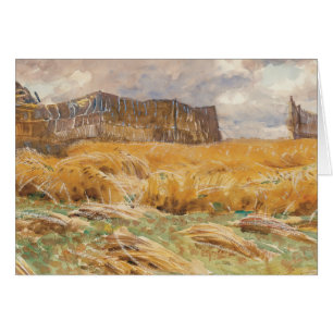 Cartão John Singer Sargent - campo camuflado em France