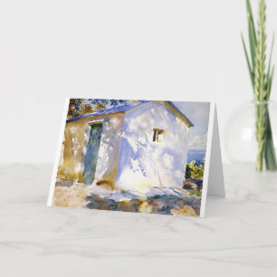 Cartão John Singer Sargent "Corfu Lights & Shadows: