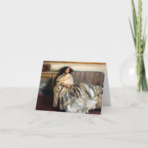 Cartão John Singer Sargent Nonchaloir Note Card