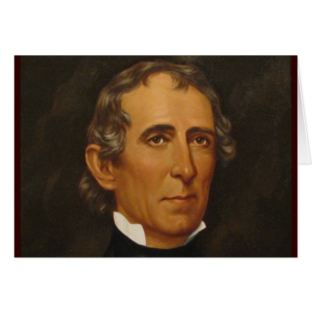 Cartão John Tyler 10 (Frente Horizontal)