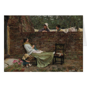 Cartão John William Waterhouse - Bons Vizinhos