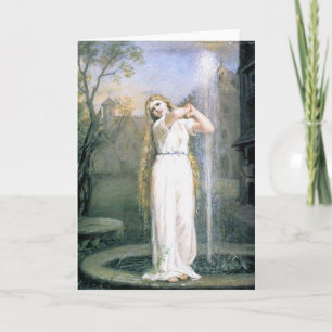 Cartão John William Waterhouse Ondine