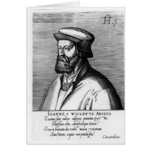 Cartão John Wycliffe