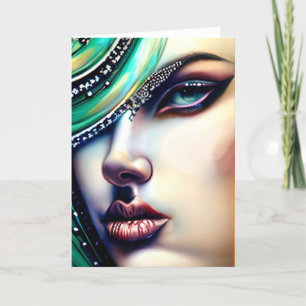 Cartão Joias de Beleza Eetérea Esparsas