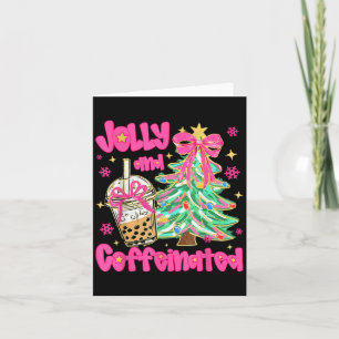 Cartão Jolly & Caffeinado Coffee Coquette Arco Xmas T