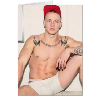 Cartão Jóquei do tatuagem