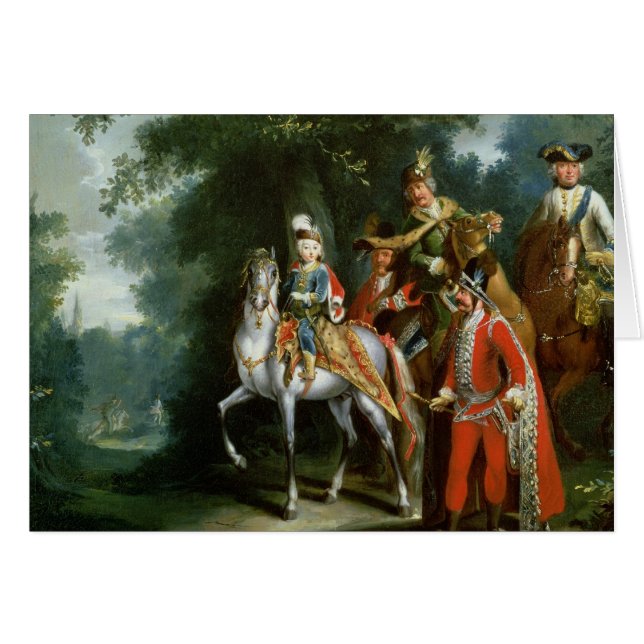 Cartão Joseph II, imperador de Alemanha (Frente Horizontal)