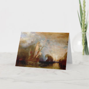 Cartão Joseph Mallord William Turner   Ulisses Derivadas 