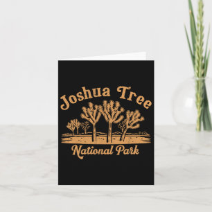 Cartão Joshua Tree California Nature Hiking Mounains Ware