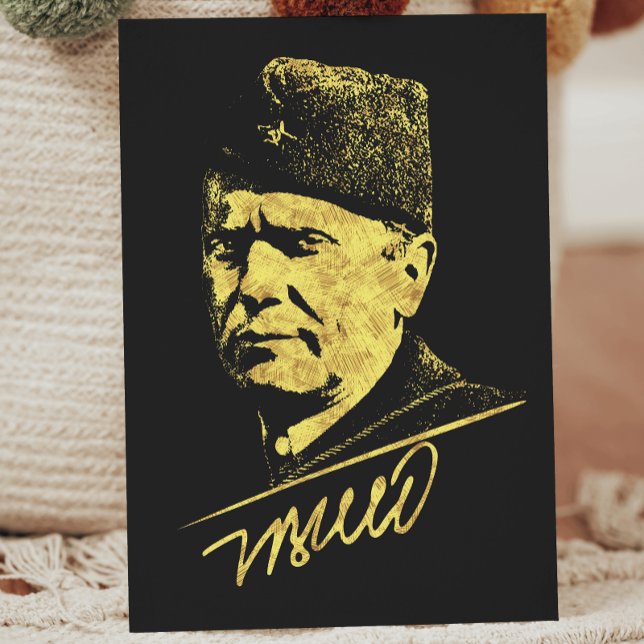 Cartão Josip Broz Tito Presidente da Jugoslávia (Criador carregado)