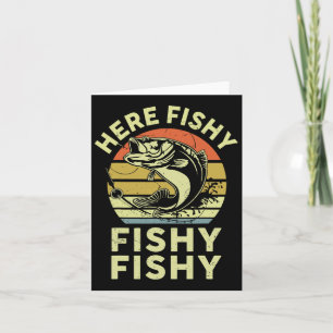 Cartão Jovens Camisas Aqui-Pescarias Crianças Brincadeira