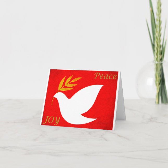 Cartão Joy e Paz (Frente)
