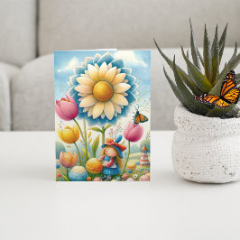 Cartão Joy Sunflower