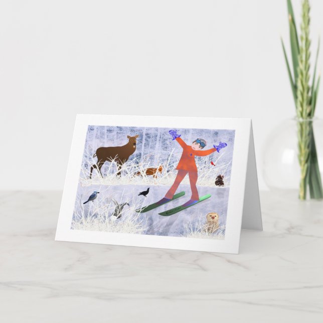 Cartão Joy to Winter Lee Marie's Creative Design Card (Frente)