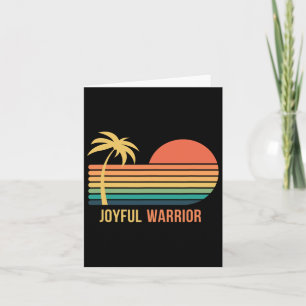 Cartão Joyful Warrior Kamala Harris Tim Wheimer Waltz 202