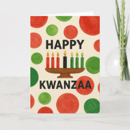 Cartão Joyous Kwanzaa