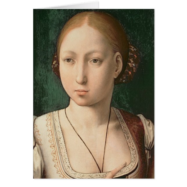 Cartão Juana ou Joanna do Castile (Frente)