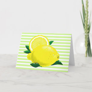 Cartão Juicy Lemons Card