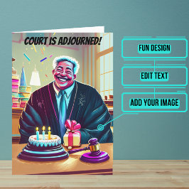 Cartão Juízes Birthday