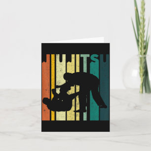 Cartão Jujitsu BJJ Arte Marcial MMA Jiu Jitsu Brasileiro
