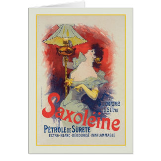 Cartão Jules Chéret, propaganda, 1890