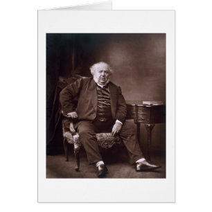 Cartão Jules Janin (1804-74), de "Galerie Contemporaine