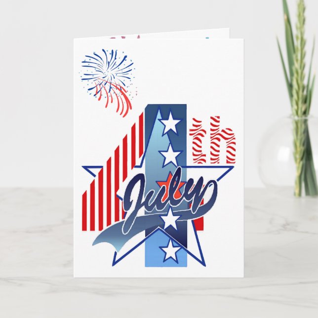 CARTÃO JULHO 4 ANIVERSÁRIO DE SHARON SHARPE (Frente)