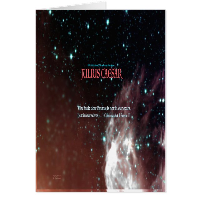 Cartão Julius Caesar (Frente)