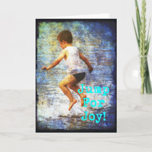 Cartão Jump For Joy