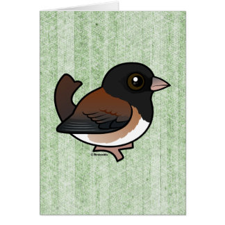 Cartão Junco de olhos escuros (Oregon)
