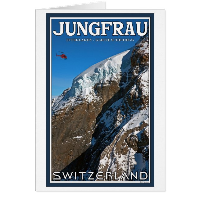 Cartão Jungfraujoch (Frente)