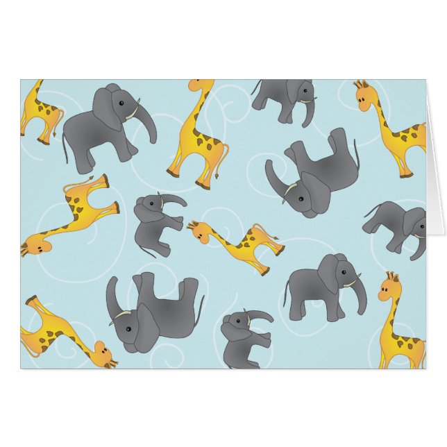 Cartão Jungle Toss (Frente horizontal)