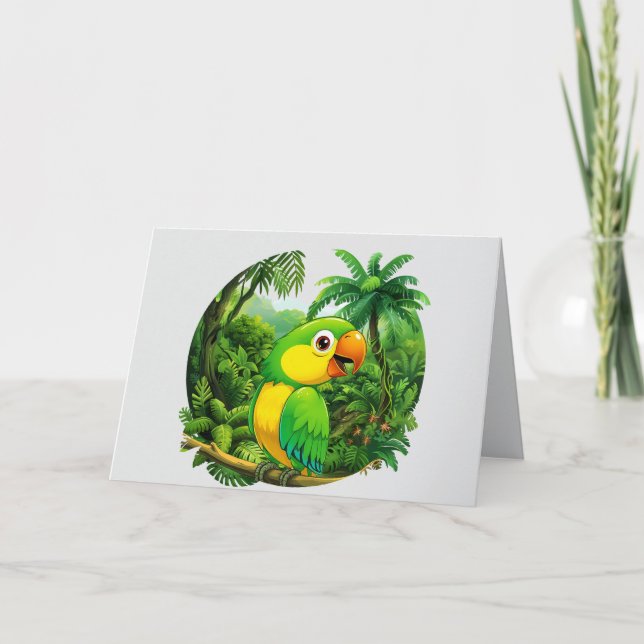 Cartão Jungle Vibes (Frente)