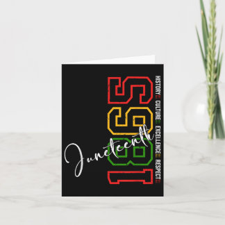 Cartão Junta Americana Africana Homens