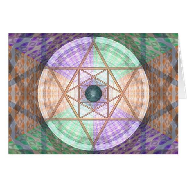 Cartão Jupiter e terra por Martineau (cartões) (Frente Horizontal)