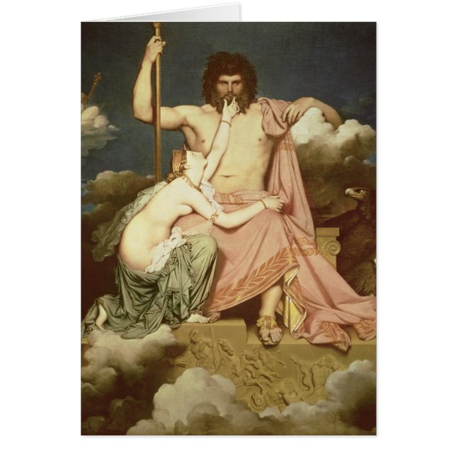 Cartão Jupiter e Thetis, 1811 (Frente)