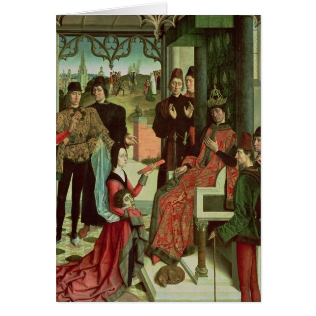 Cartão Justiça do imperador Otto: Experimentação pelo (Frente)