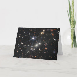 Cartão JWST James Webb Telescope Primeiras Imagens Semibr