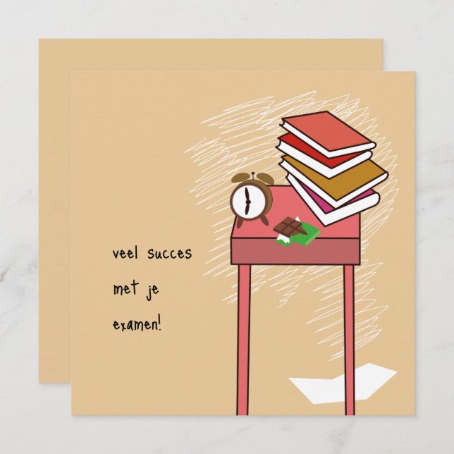 Cartão kaart examen (Frente/Verso)