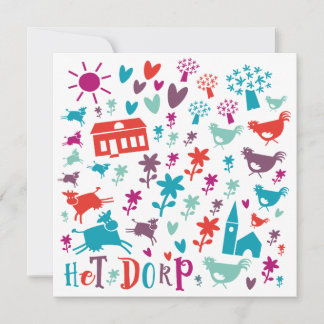 Cartão kaart verhuizen 'dorp'