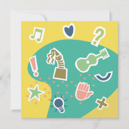 Cartão kaart verjaardag 'happy birthday'