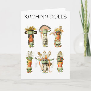 Cartão Kachina Dolls