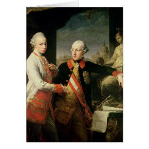 Cartão Kaiser Joseph II