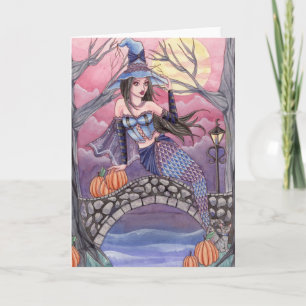 Cartão Kalei - Halloween Mermaid Card