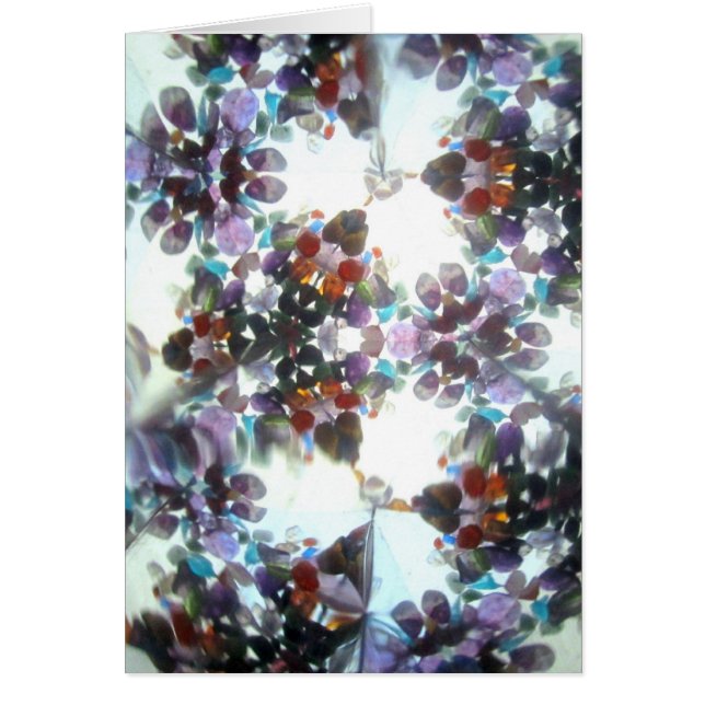 Cartão Kaleidescope Bejeweled 37 (Frente)