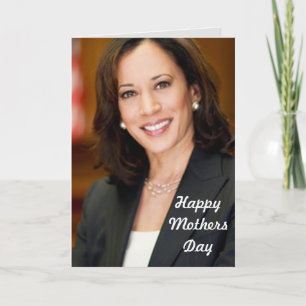 Cartão KAMALA HARRIS DIA DE AS MÃES Folheto